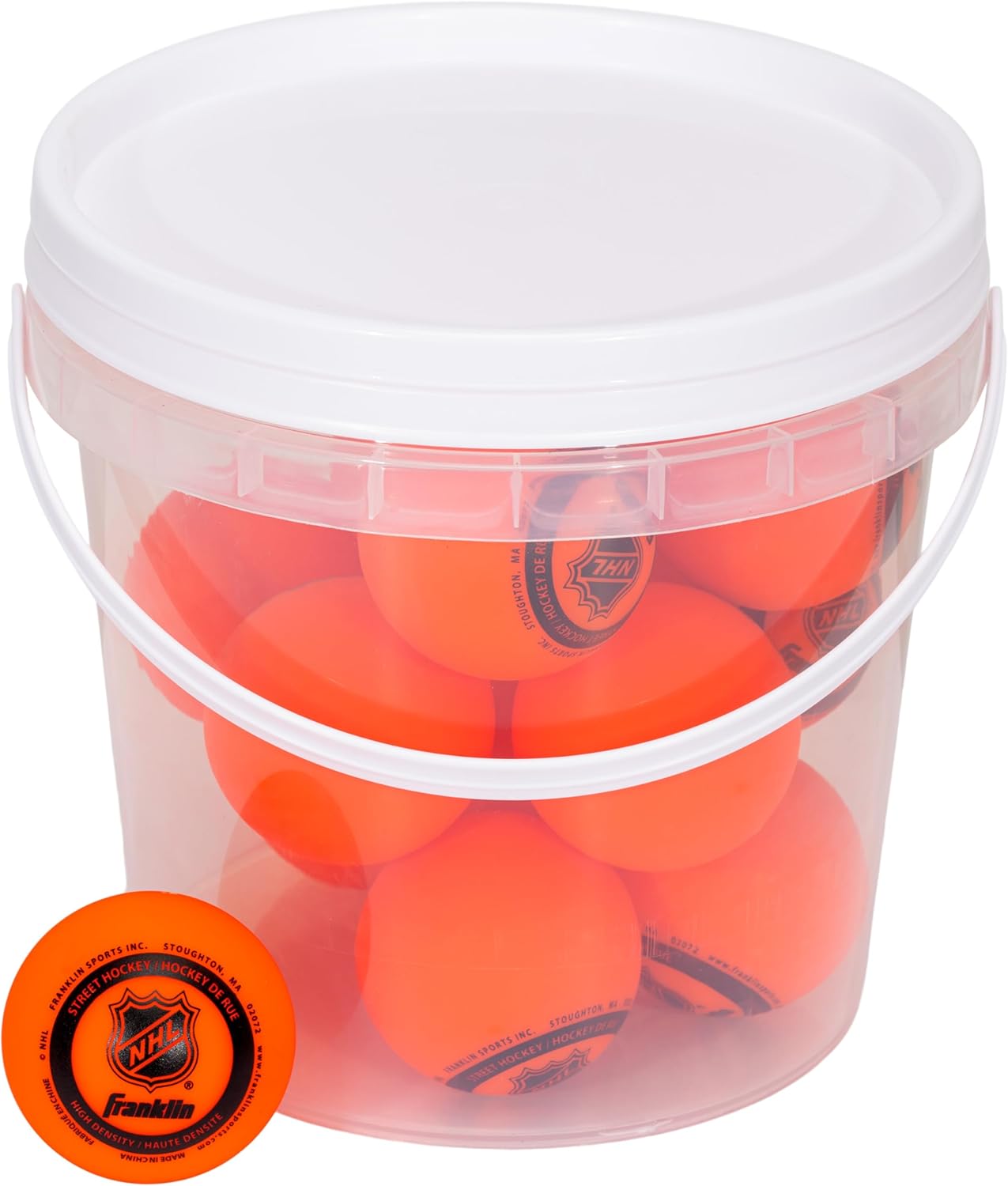 Franklin Sports NHL Street Hockey Balls for Youth and Adults