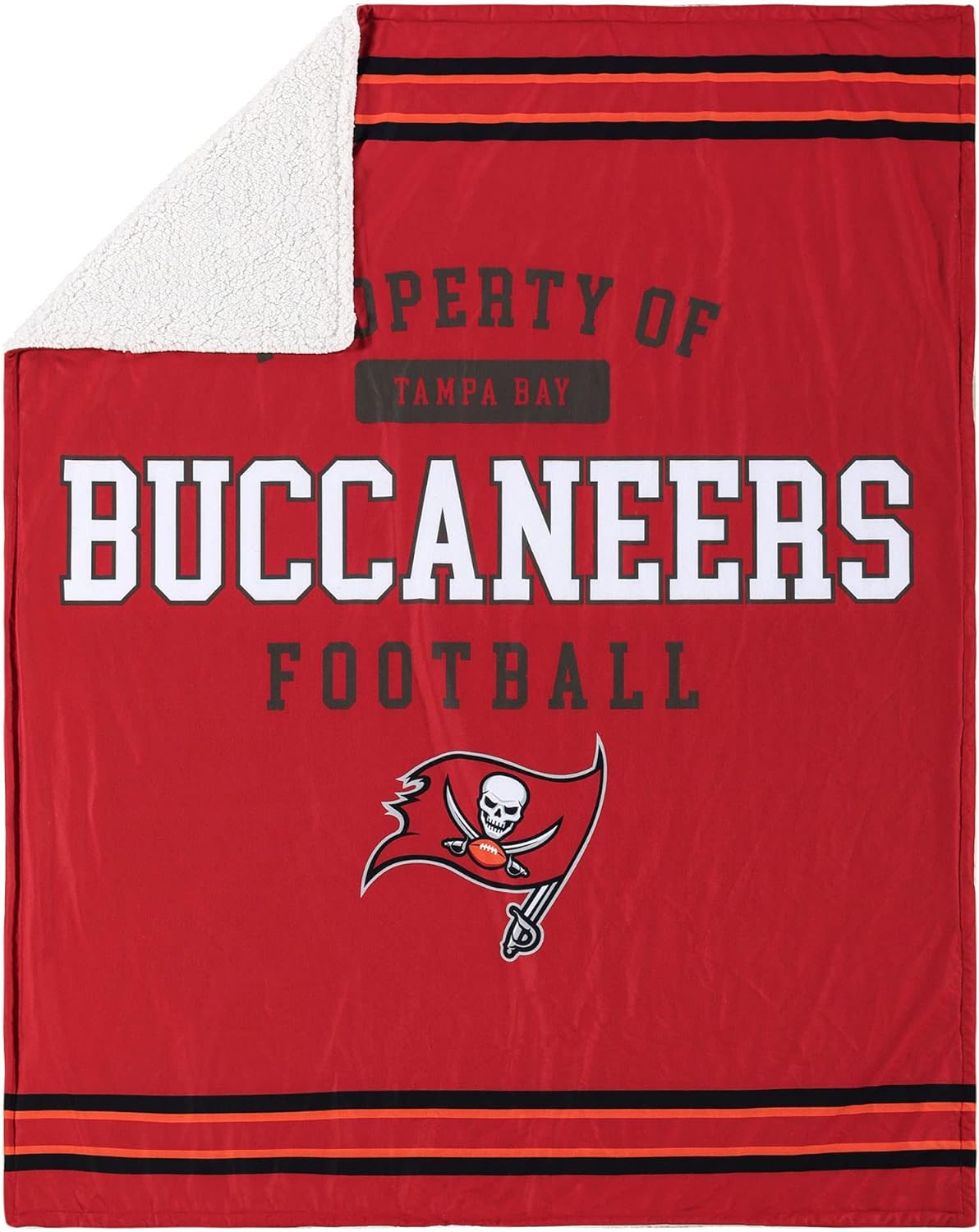FOCO NFL Team Logo Sherpa Plush Throw Blanket Review