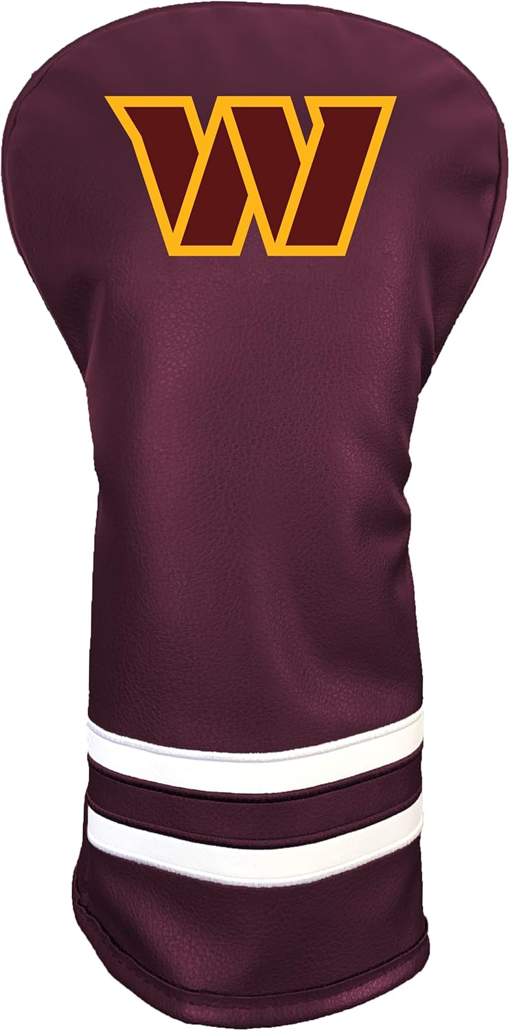 NFL Vintage Driver Golf Club Headcover with Retro Design