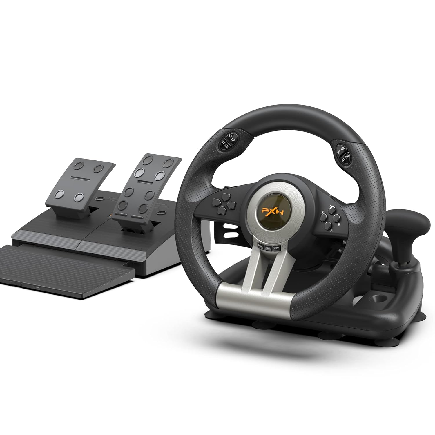 PXN V3 PRO Racing Wheel for PC, PS4, Xbox One, and Switch