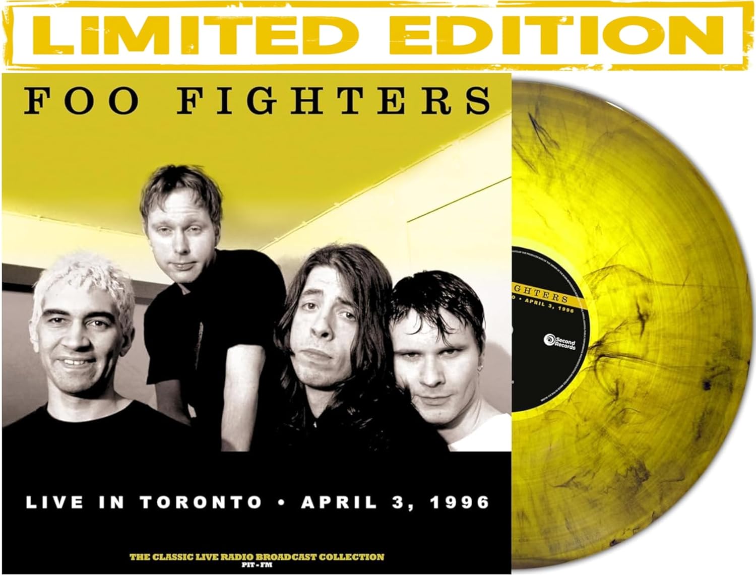 Live In Toronto, April 3, 1996 - Foo Fighters Limited Color Edition