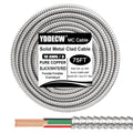 75ft 10/3 Metal Clad MC Cable with Ground - Heavy Duty 10AWG