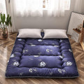 Navy Space Adventure Japanese Floor Futon Mattress - Full Size 4in