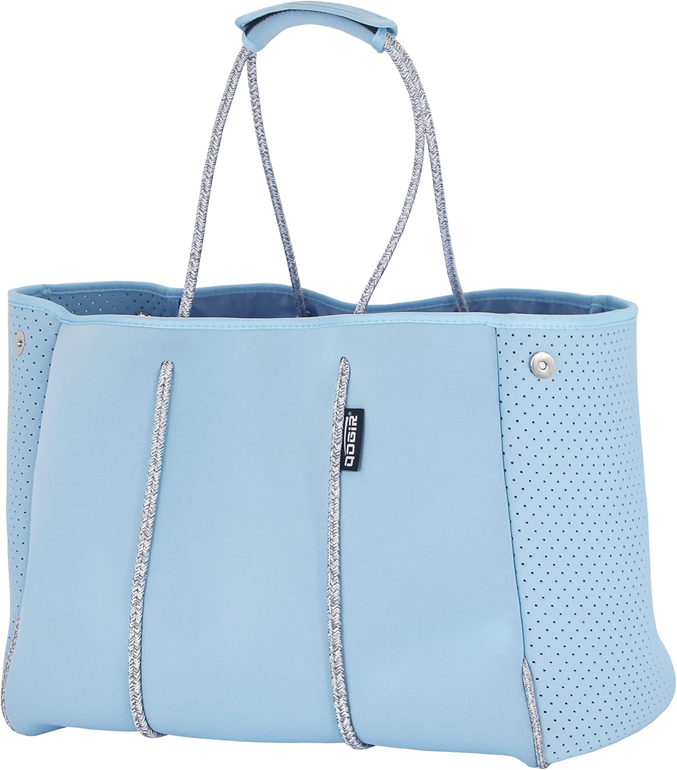 QOGiR Neoprene Multipurpose Beach Bag Tote for Summer Essentials