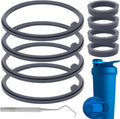 9PCS Strada Twist Cap Shaker Cup Gasket Replacement - Leak-Free Seal