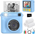Instant Print Kids Camera - 1080P Selfie Camera for Children