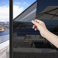 One Way Window Film Privacy Mirror Tint 23.62 in x 13.1 ft - Daytime