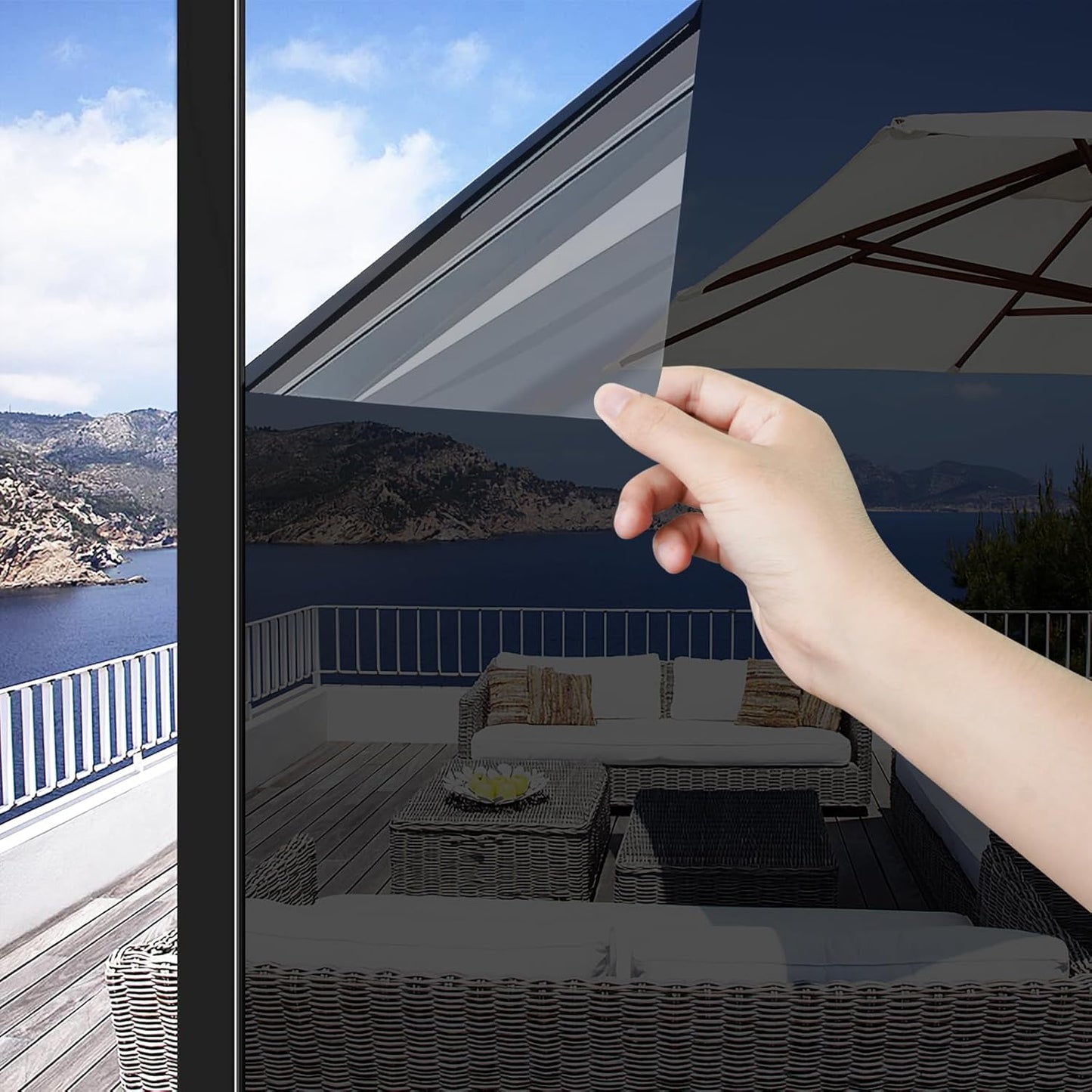 One Way Window Film for Home Privacy and UV Protection