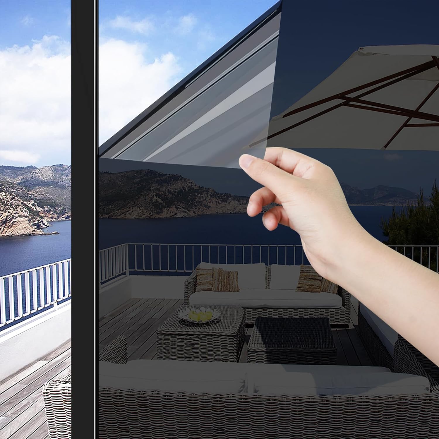 One Way Window Film for Home Privacy and UV Protection