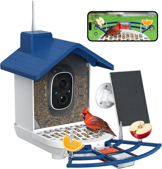 Smart Bird Feeder with AI Camera - Bird Lover's Dream