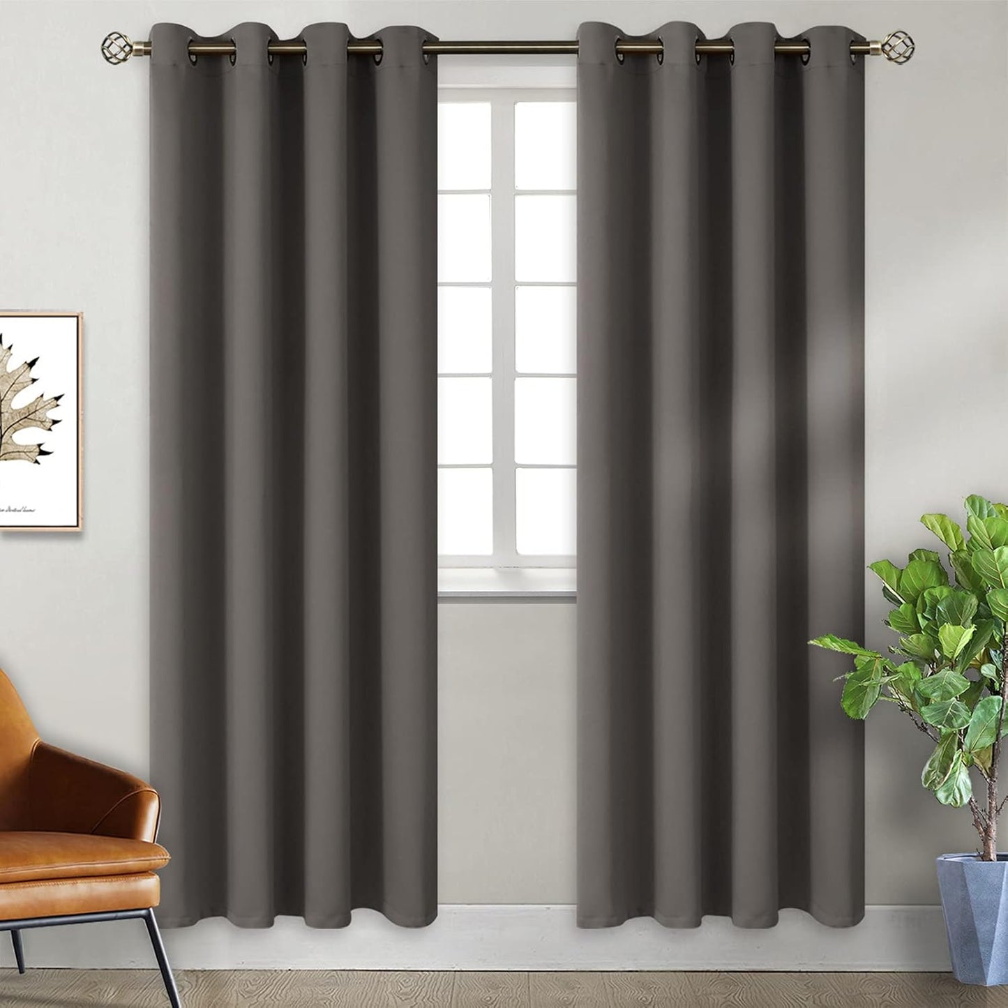 BGment Blackout Curtains for Bedroom - Thermal Insulated Panels
