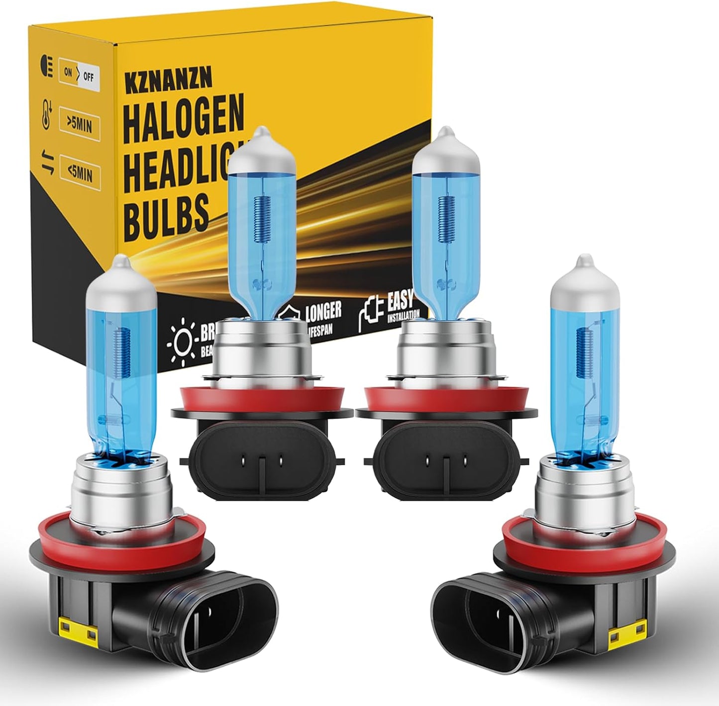Halogen Headlight Bulbs for 2007-2018 Nissan Altima Upgrade
