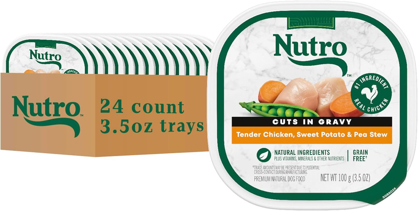 Nutro Adult Natural Grain Free Wet Dog Food with Chicken Stew