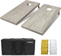 Cornhole Boards 4 ft x 2 ft Regulation Wooden Set - Custom Colors