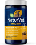 NaturVet Mushroom Max Immune Support Dog Supplement for Health