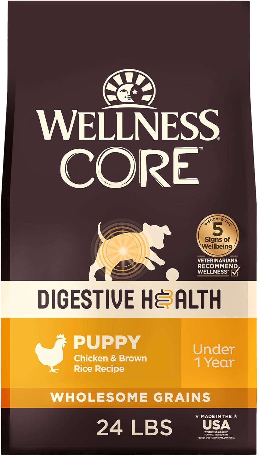 Digestive Health Dry Puppy Food for Sensitive Stomachs 24 lb