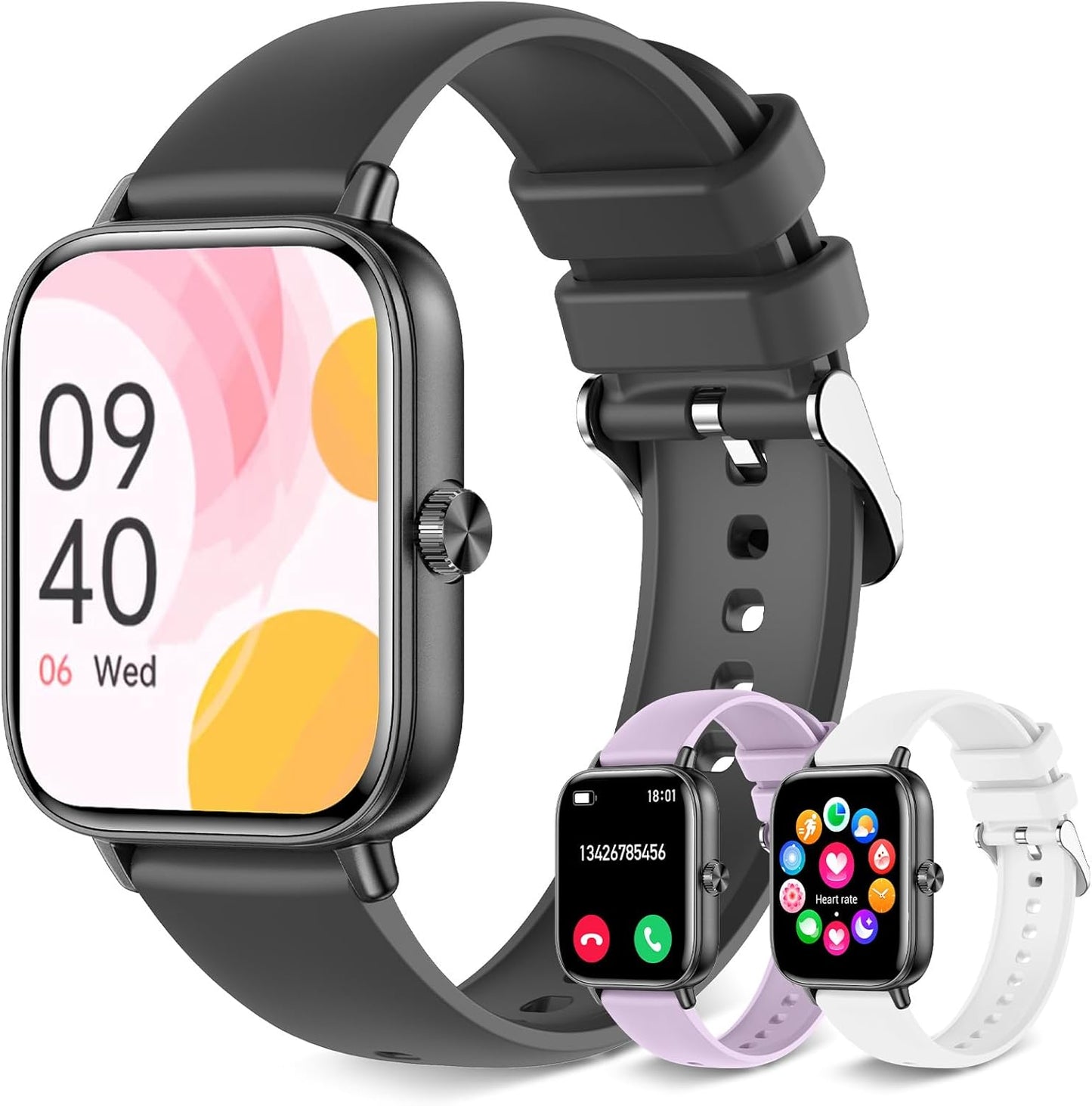 Smart Watch for Women with Bluetooth Call and Fitness Tracking