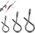Fly Fishing Snaps 100pcs Quick Lure Change Clips - No Knot Stainless