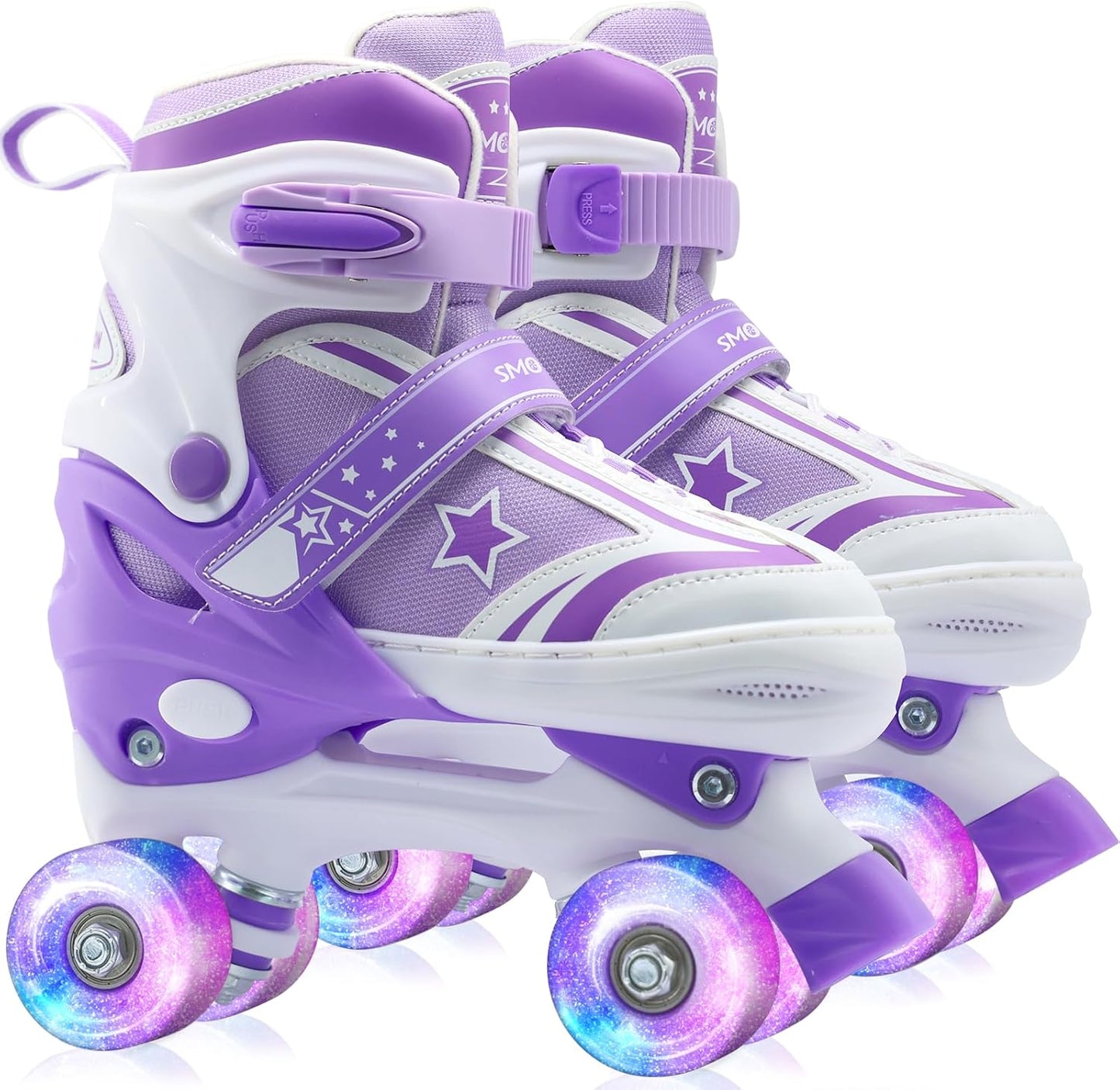 Roller Skates for Kids with Light-Up Wheels for Ages 3-12
