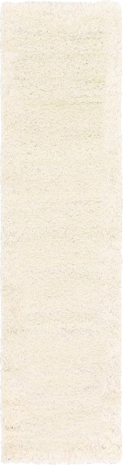 Unique Loom Solid Shag Collection Area Rug for Cozy Spaces