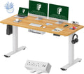 FLEXISPOT EN2 Whole-Piece Standing Desk 60 x 24 - Smooth Electric Lift