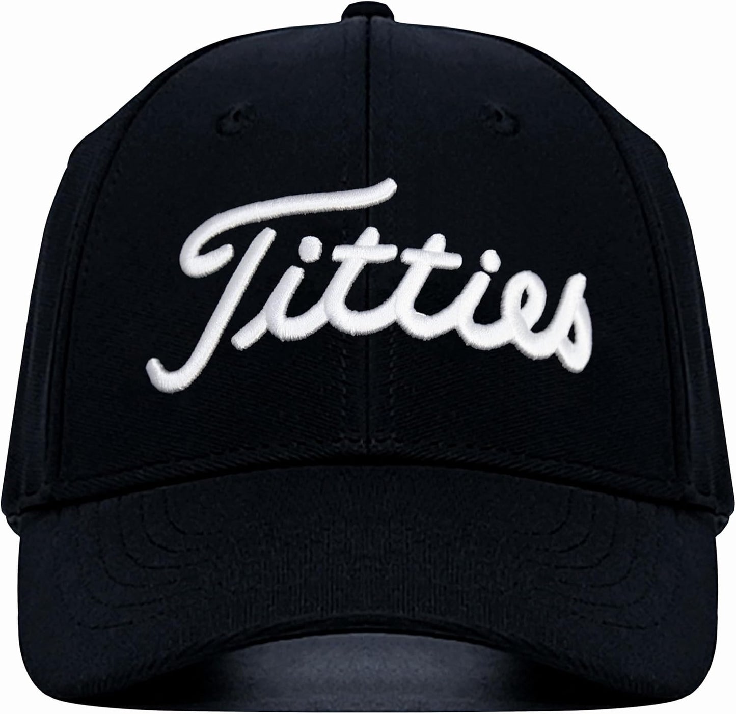Bamveio Funny Titliest Golf Hat | White & Black