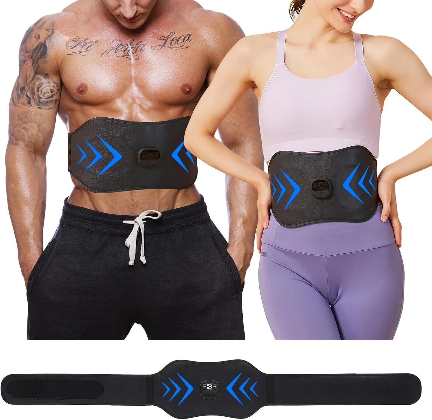 Portable ABS Stimulator - Tone Your Abs Anywhere!