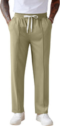 COOFANDY Men's Knit Sweatpants Lightweight Jogger Pants (Style RB7C)