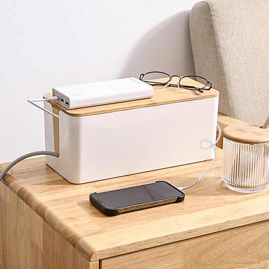 MAXTBEE Cable Organizer Box - Clutter-Free Solution