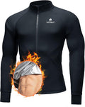 HOTSUIT Sauna Suit for Men Sweat Jacket Top - Boosts Sweat and Shaping