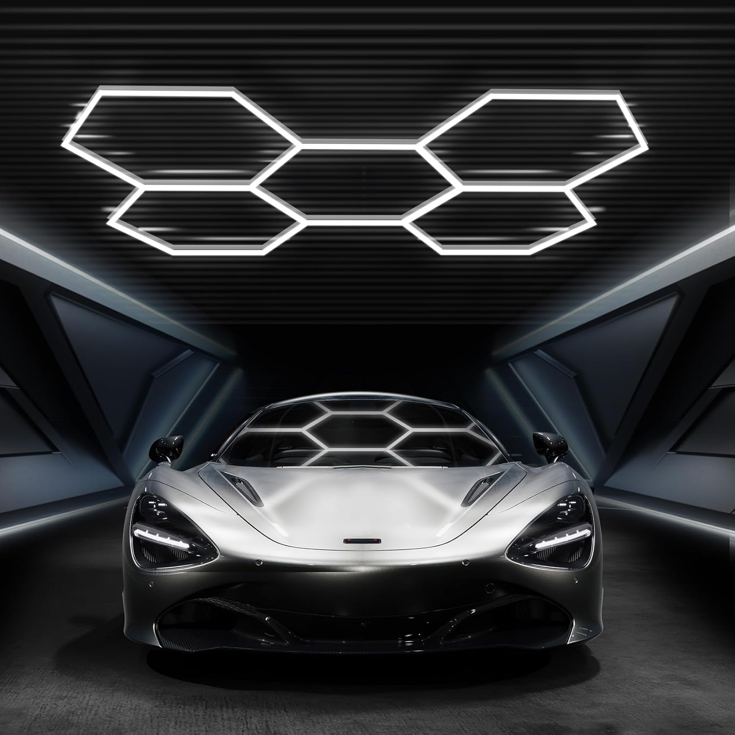 Hexagon Garage Lights for High Brightness and Energy Efficiency