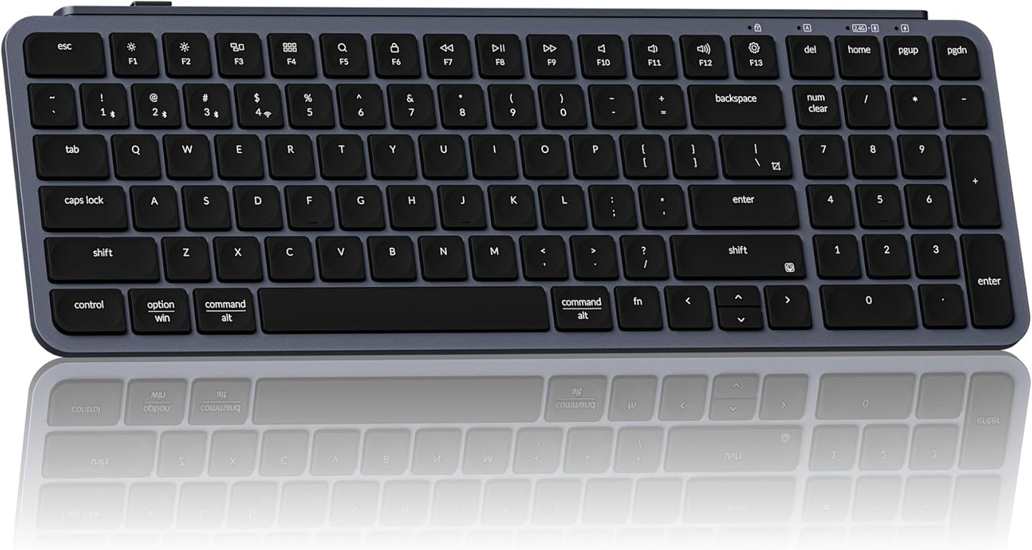 Keychron Ultra-Slim B2 Pro Wireless Keyboard for Mac and Windows