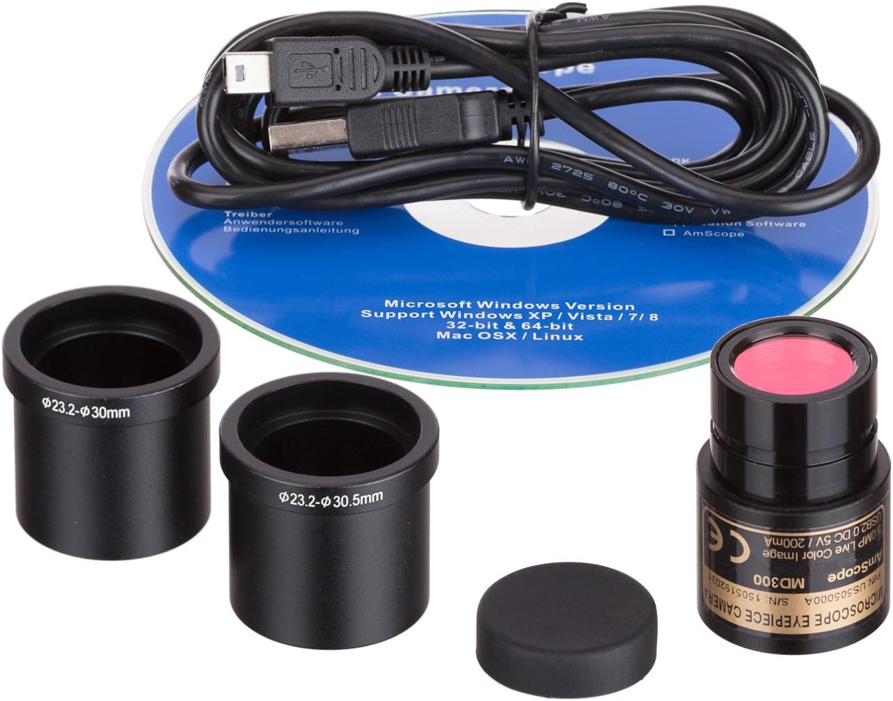 3.0 MP USB Digital Microscope Imager with Calibration Kit
