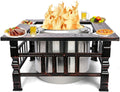 Uniflasy Fire Pit Surround Tabletop for Solo Stove Bonfire and Ranger