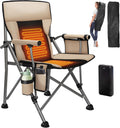 Heated Camping Chair Supports 500 lbs - 20,000 mAh Battery Warmth