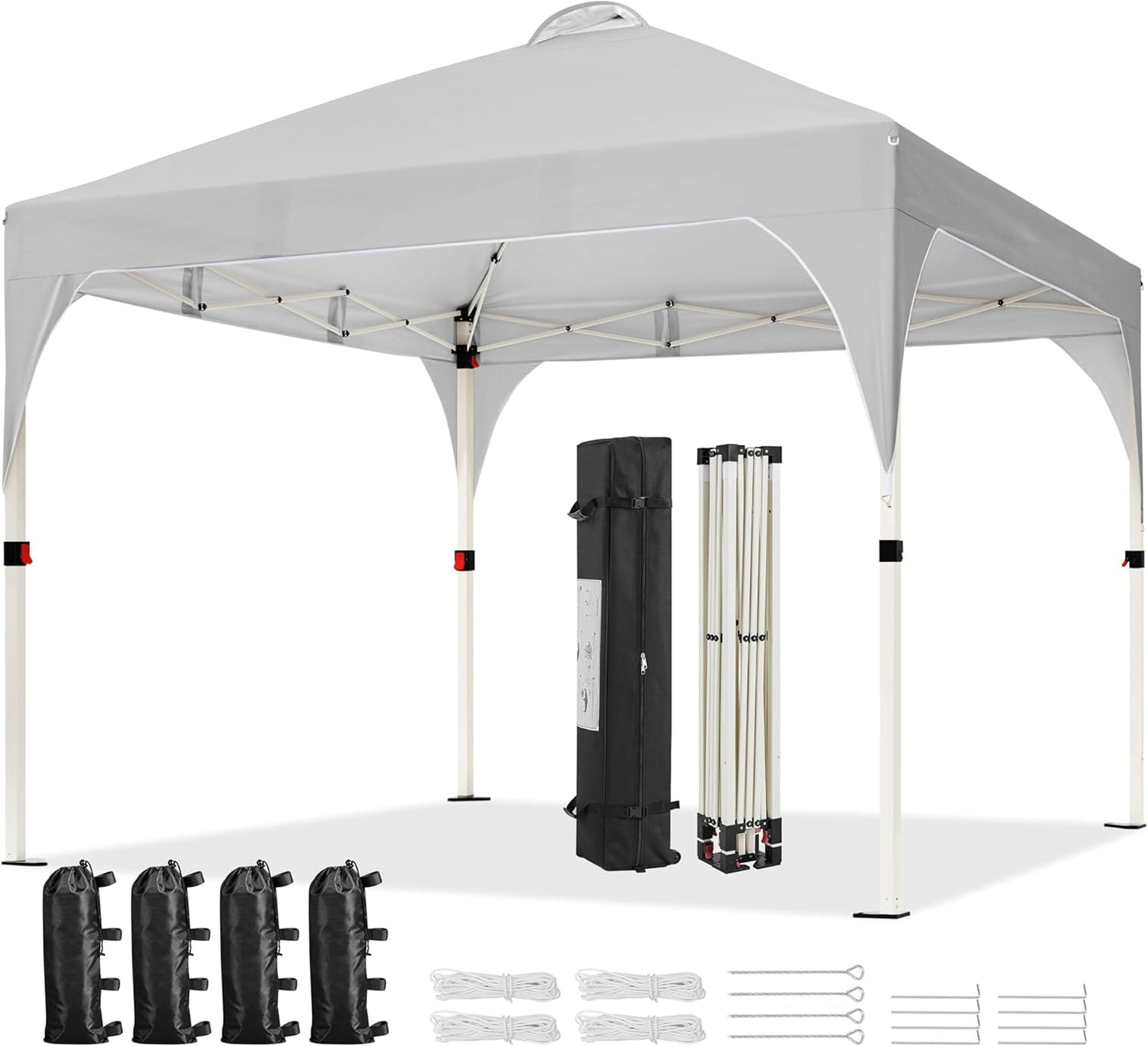 10x10 Pop Up Canopy Tent with Vent for Outdoor Events