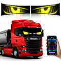 LED Eyes for Truck Windshield Devil Eyes Light - Flexible Scrolling