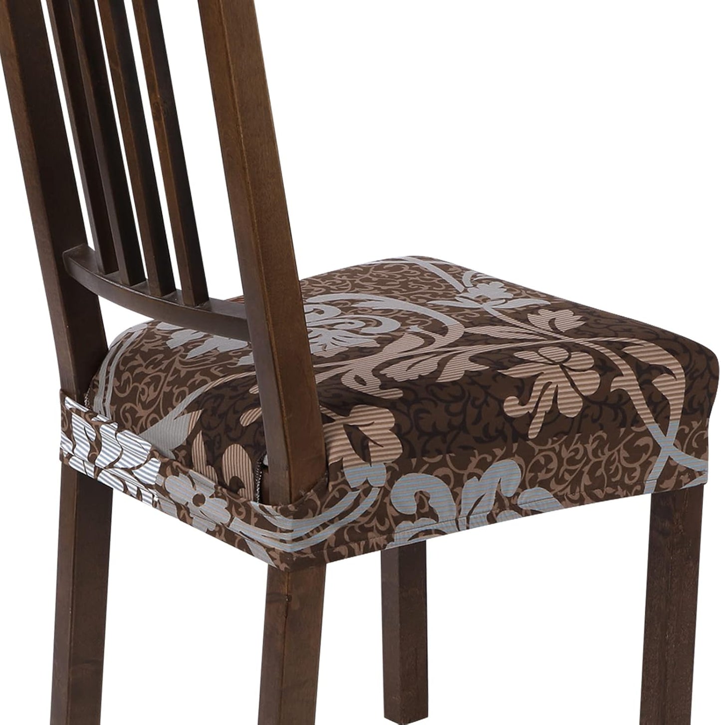 SearchI Stretch Dining Chair Seat Covers Set of 6 for Comfort