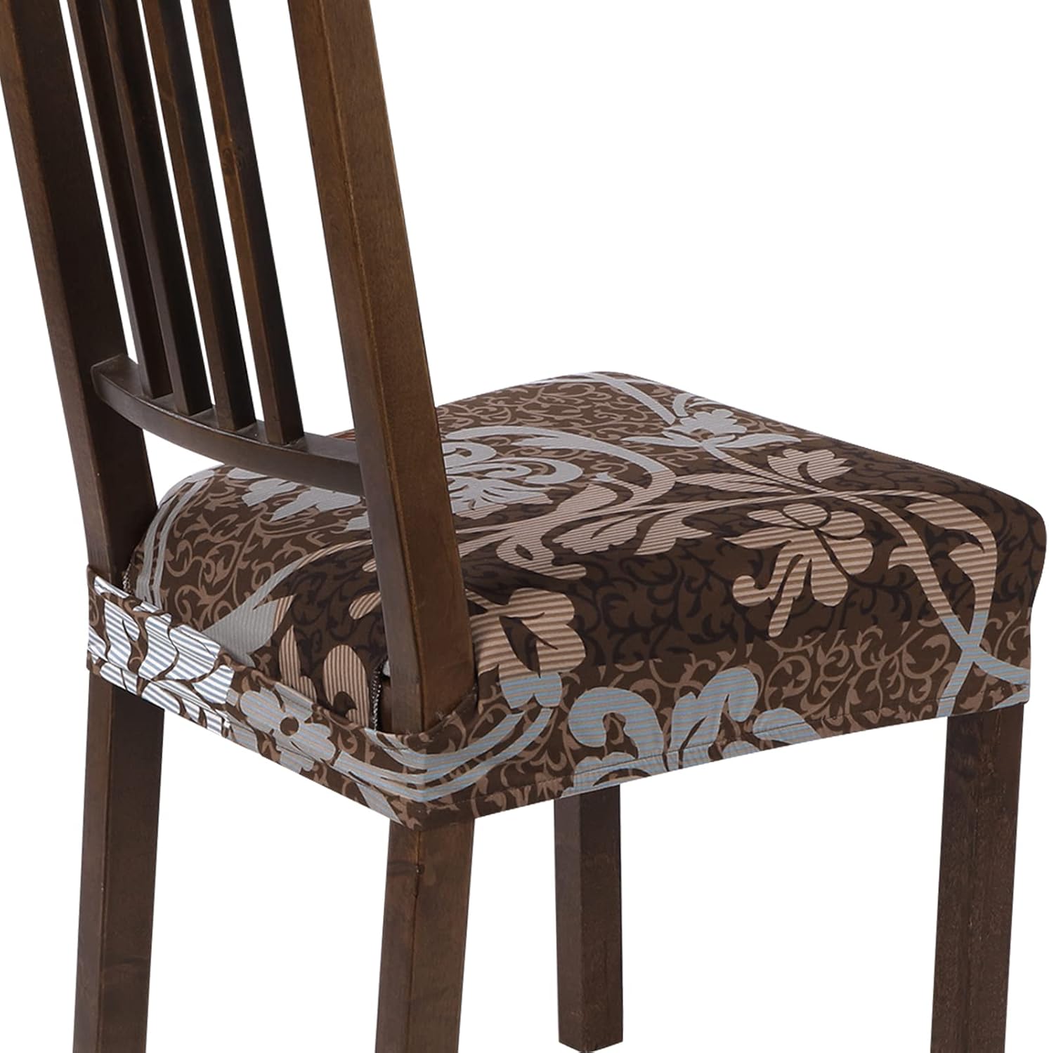 SearchI Stretch Dining Chair Seat Covers Set of 6 for Comfort