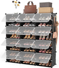 Portable 8-Tier Shoe Cabinet 48-Pair Organizer - Space Saving Storage