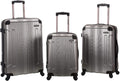 Rockland London Expandable Luggage with 360-Degree Spinner Wheels