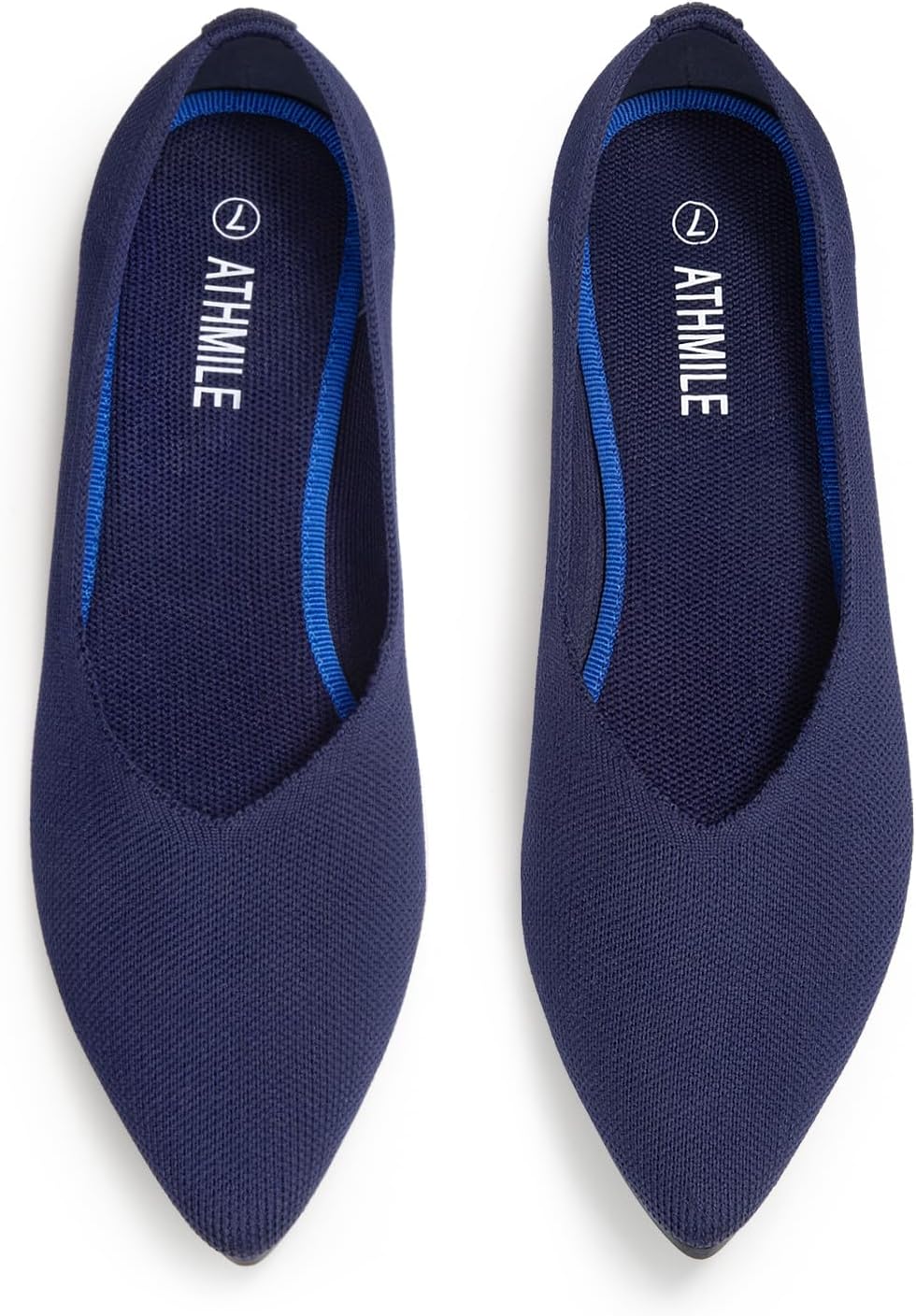 ATHMILE Pointed Toe Flats for Women - Stylish Comfort Shoes