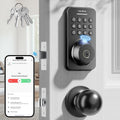 Keyless Entry Door Lock with Handle Set - Built-in WiFi & App Control