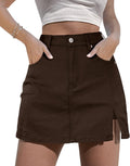 Trendy Denim Mini Skirt for Women - Angerella Stylish Skorts