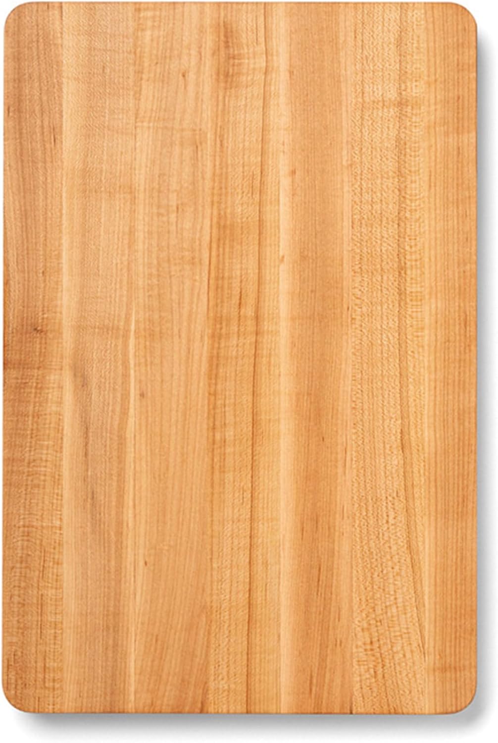 Chop-N-Slice Rectangular Wooden Maple Cutting Board 18x12