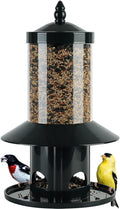 Squirrel Proof Bird Feeder - 360 Feeding Perch Tray for Backyard Birds