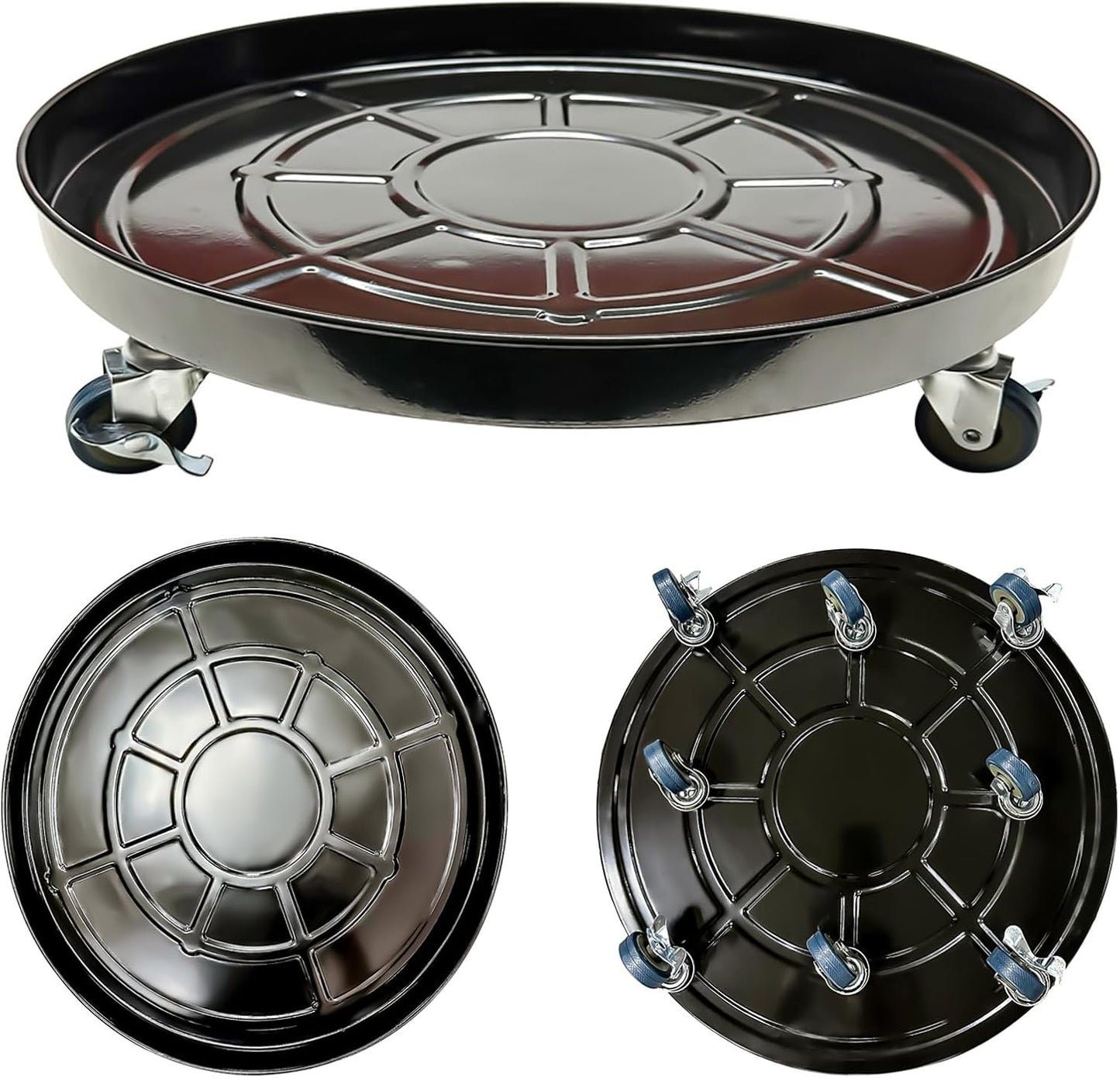 Choclaif Plant Caddy with Wheels for Indoor Outdoor Use