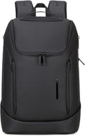 17in Shockproof Waterproof Laptop Backpack - Black Travel Pack