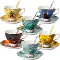 BTaT Porcelain Tea Cup Set - Perfect for Afternoon Tea Lovers