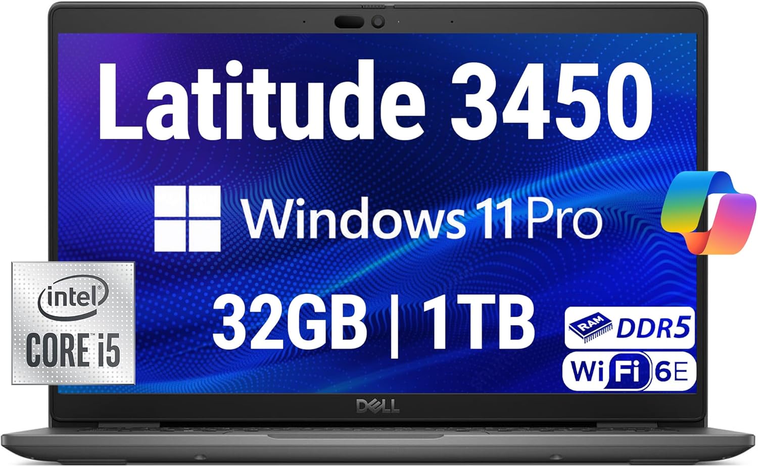 Dell Latitude 3450 14 Business Laptop with Intel i5-1335U Power